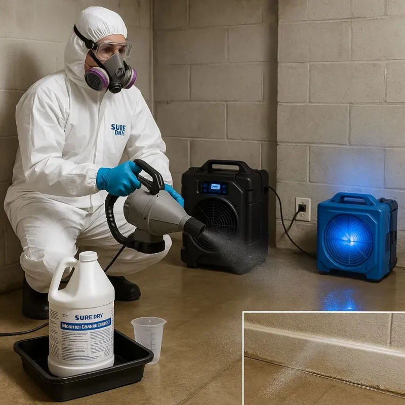 Sanitization and Odor Removal process in Masury, OH
