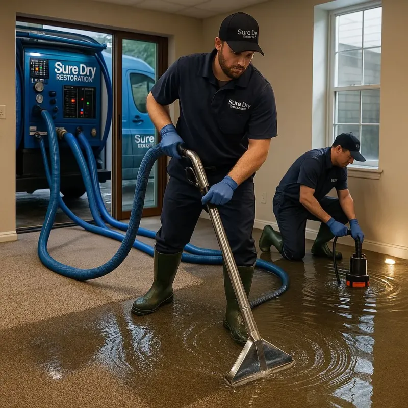 Water Extraction and Removal process in Masury, OH